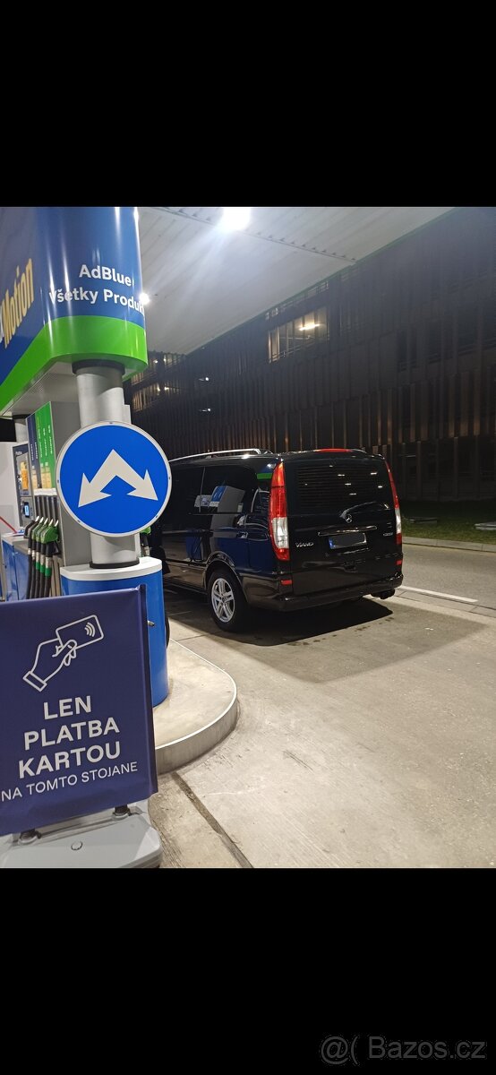 Mercedes-Benz Viano Automat, 8 míst, nova STK