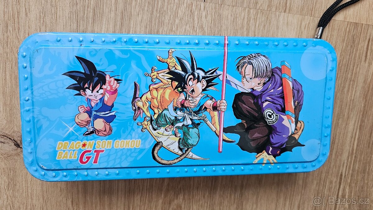 Dragon Ball GT retro kovový penál