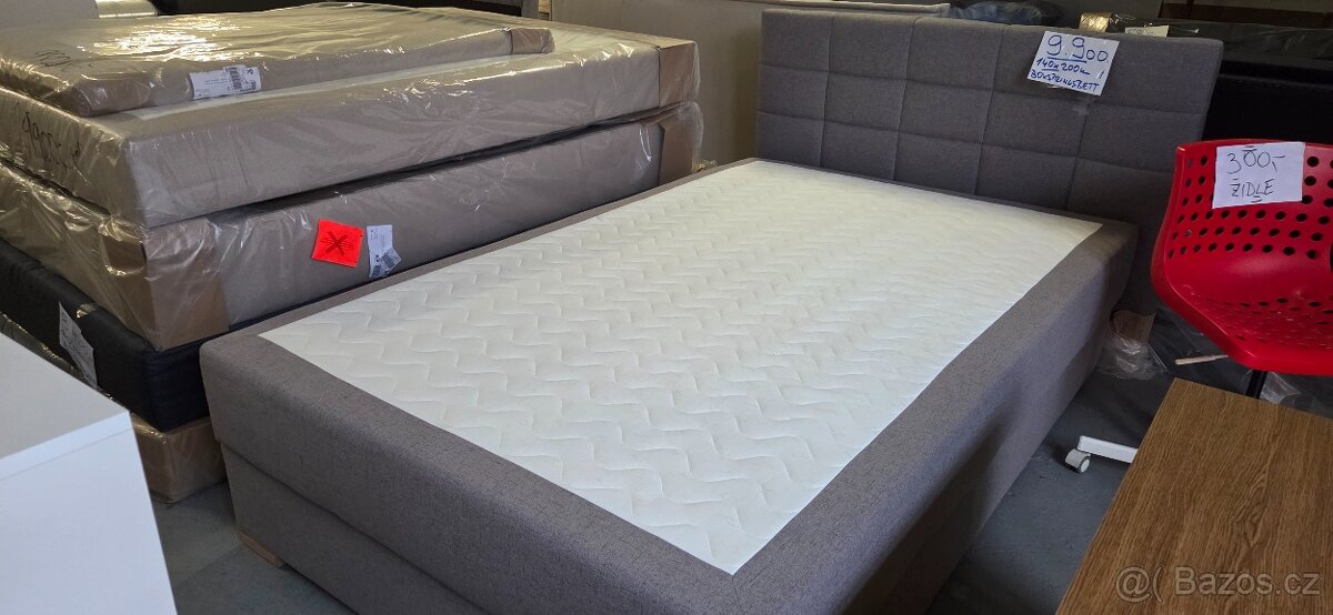 Nová Postel 140 ×200cm Boxspringsbett