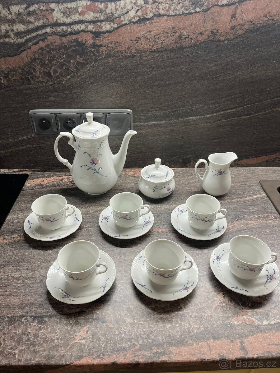 Porcelánová kávová souprava Thun