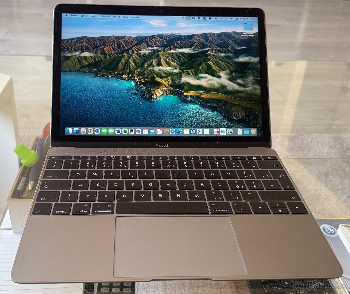 Prodám MacBook 12" (Early 2015) – 8GB RAM, 256GB SSD