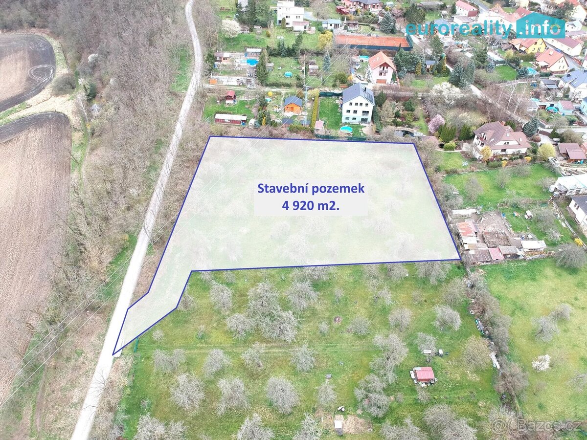 Prodej pole, 4920 m², Plzeň
