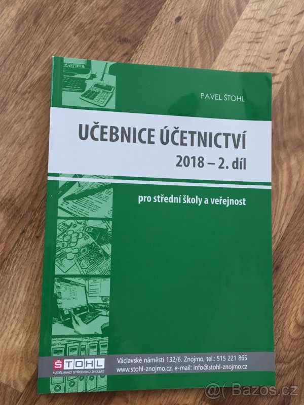 Učebnice Účetnictví 2. díl 2018 Štohl