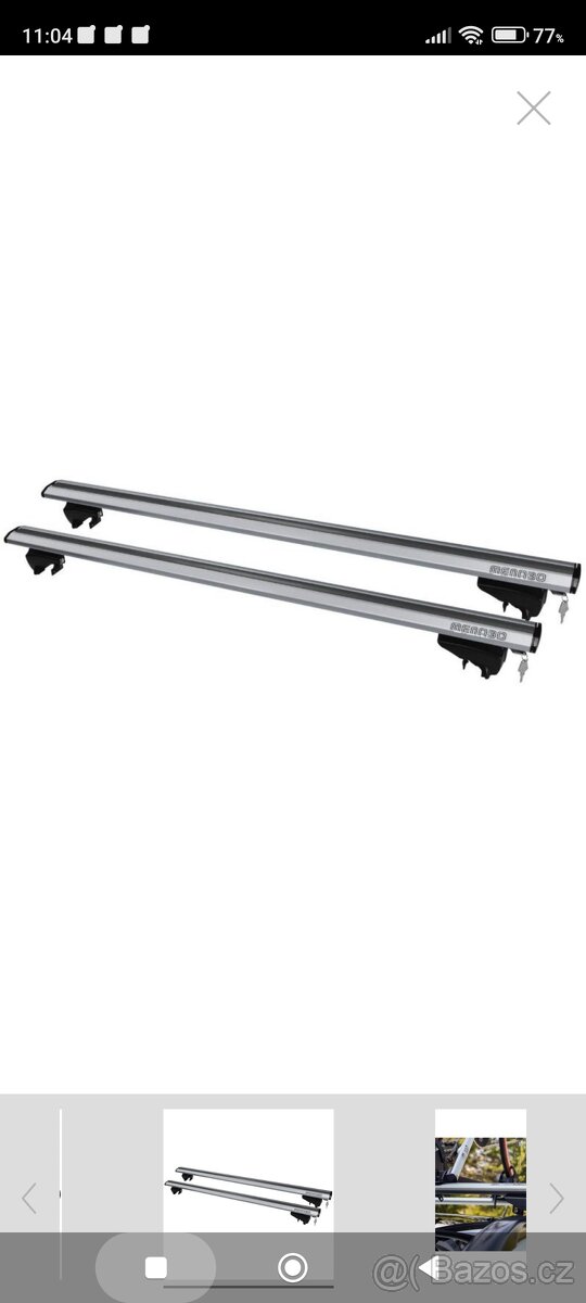 Příčníky Menabo LinceXL 135 cm