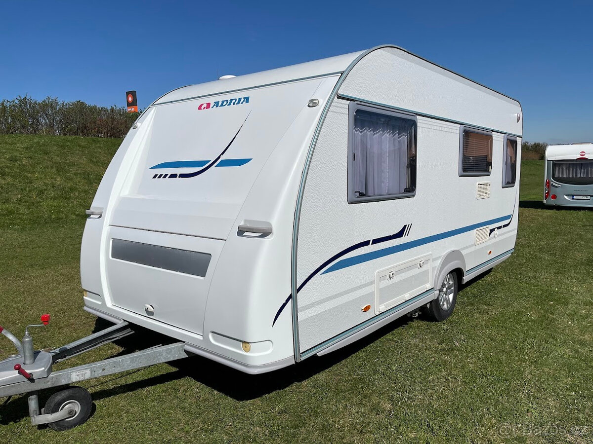 Karavan Adria Adora 462 PU, PŘEDSTAN, MOVER, SUPER STAV