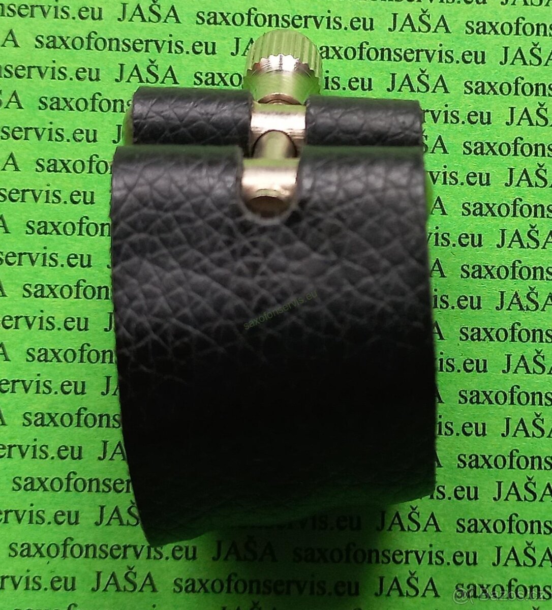 BG Ligatura kožená na alt saxofon No.8495