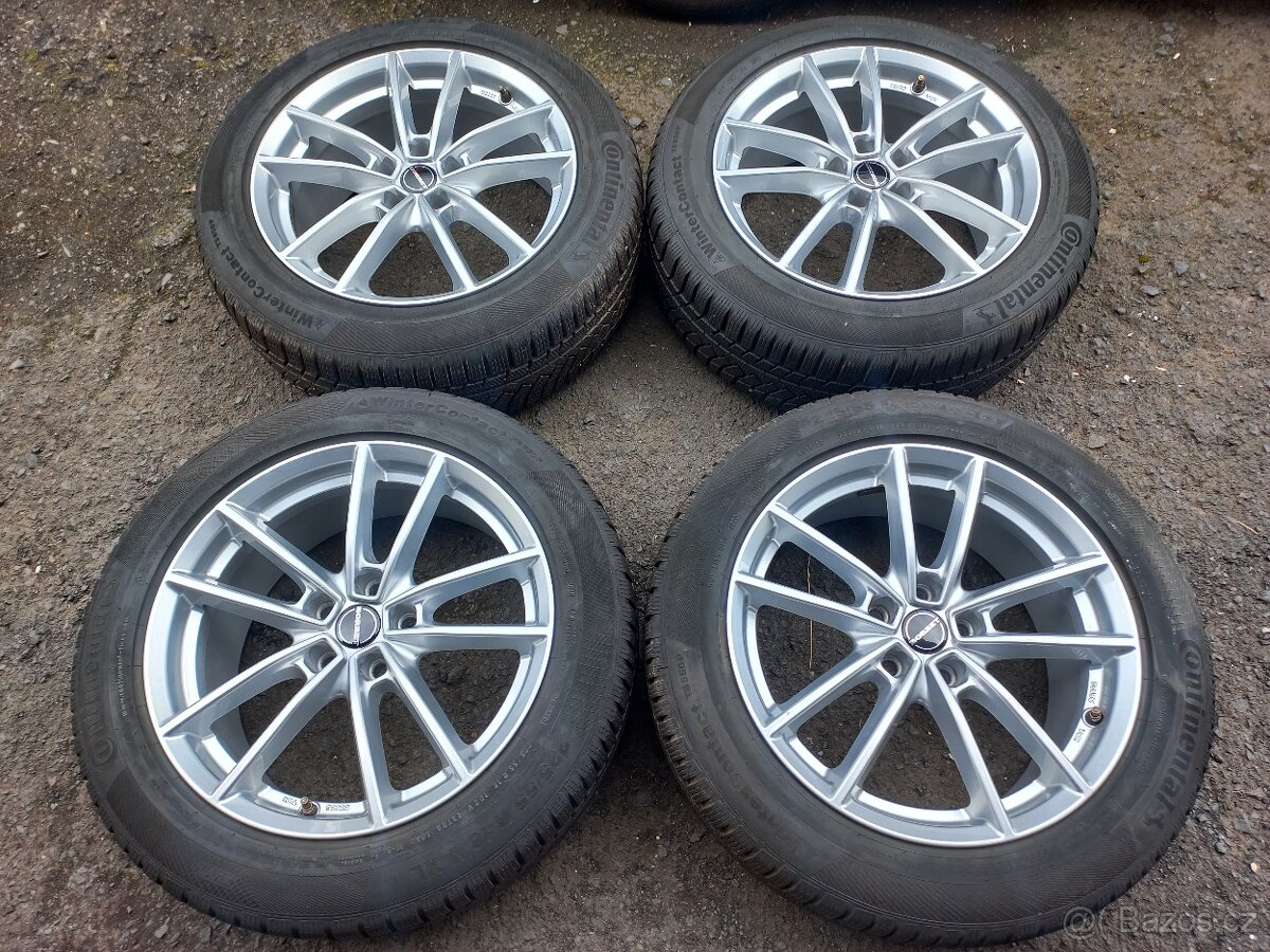 Sada ALU kol Borbet 225/55R18 zimní