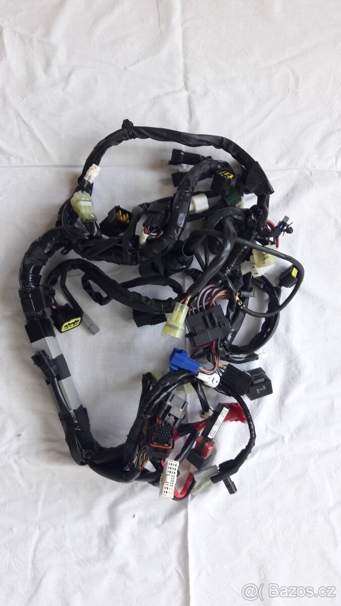 Yamaha R6 2017 - elektroinstalace