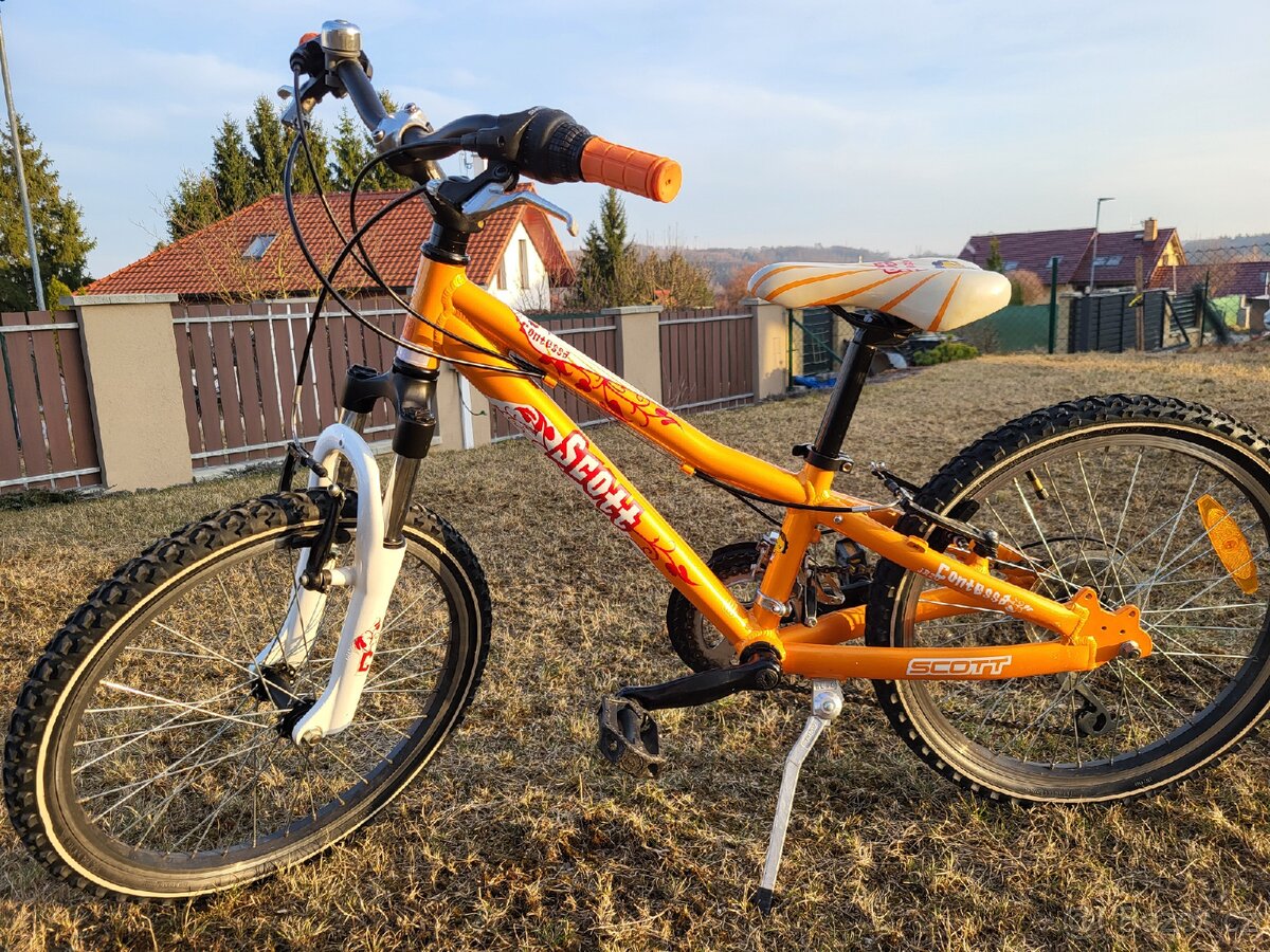 Dětské kolo Scott Contessa R20 - po servisu