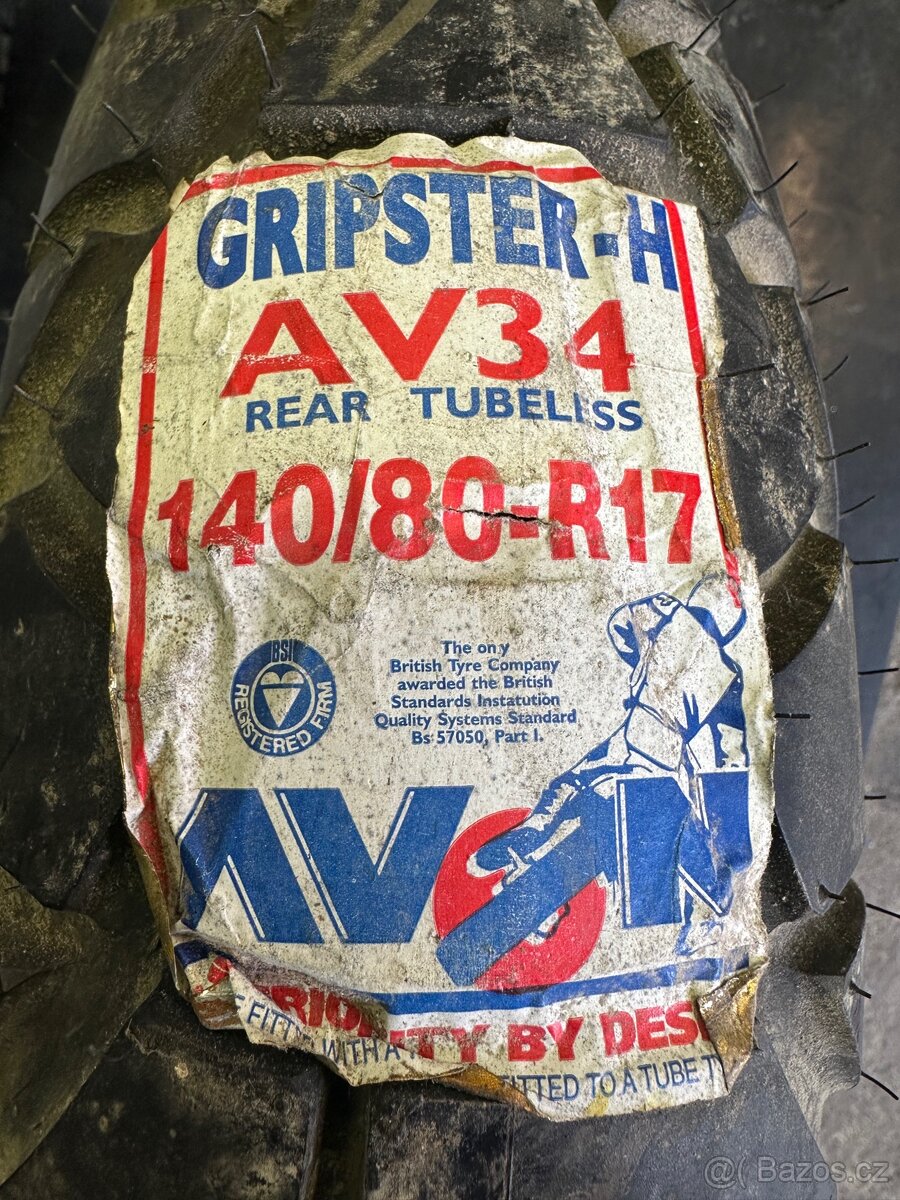 Pneu 140/80-17 AVON
