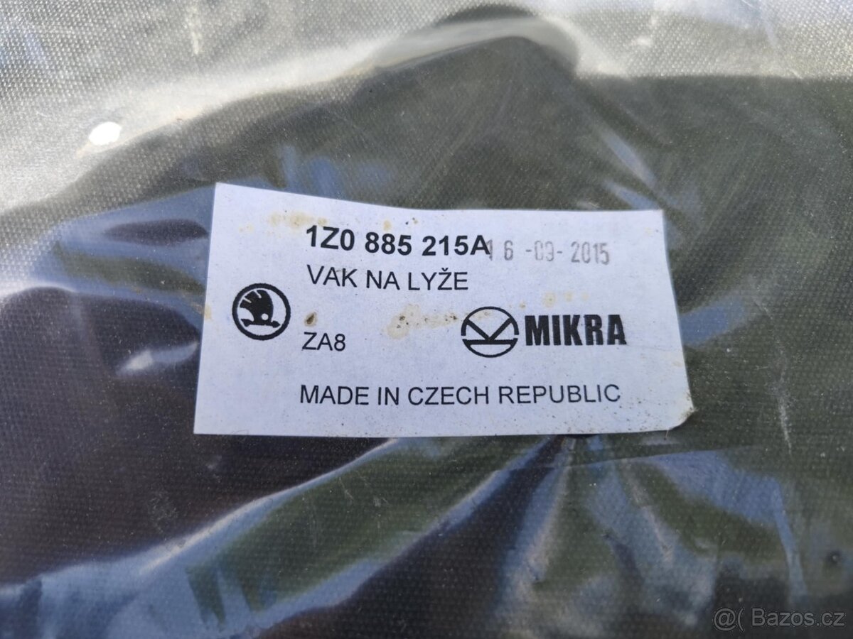 Vak na lyže škoda Superb