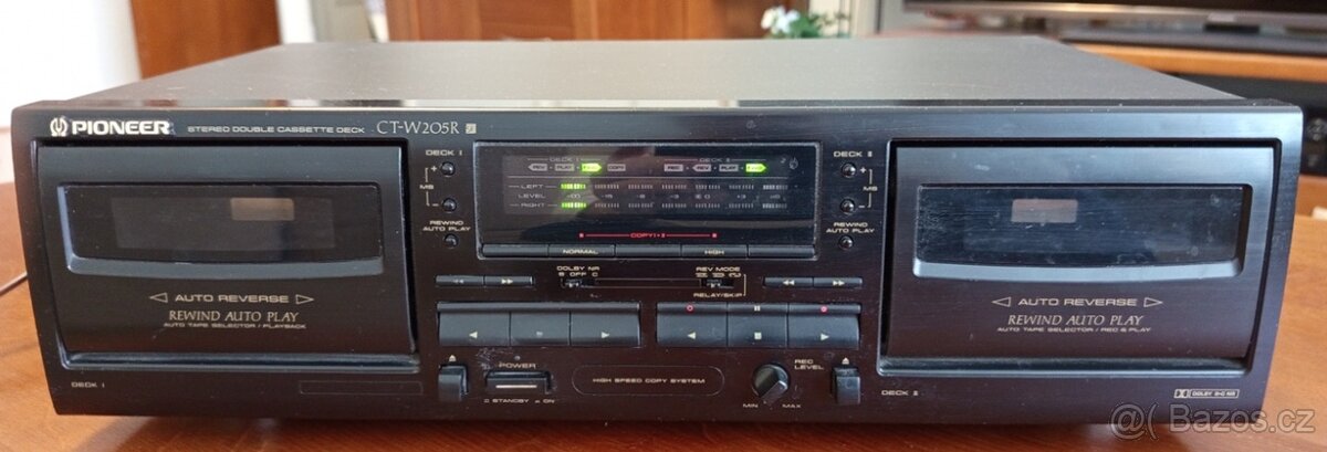 Predám kazetový prehrávač ( tape deck ) Pioneer CT-WE405