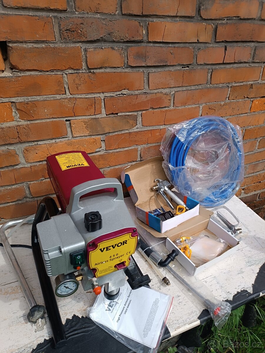 Vysokotlaké stříkací malířské zařízení 1500W - lehce použitý