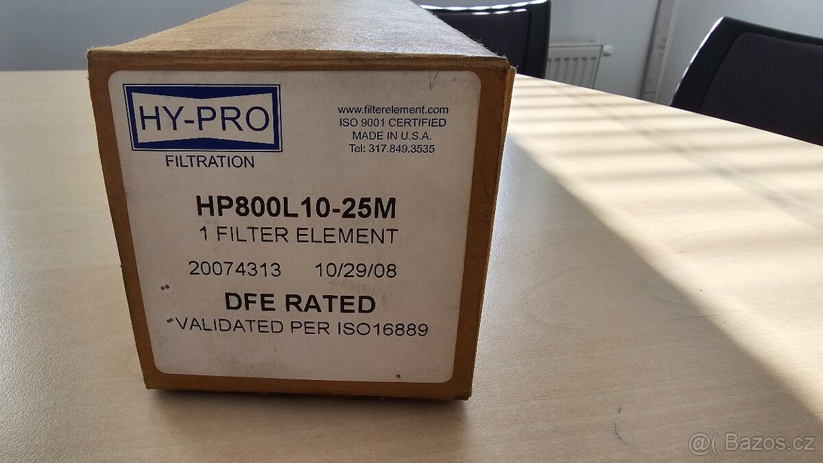 Filtr hydro HP800L 10-25M