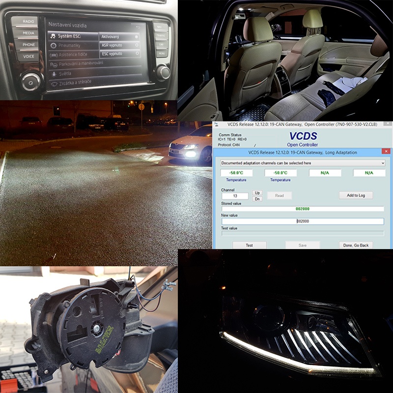 Kodování výbavy, start-stop Škoda, VW, Seat, Audi