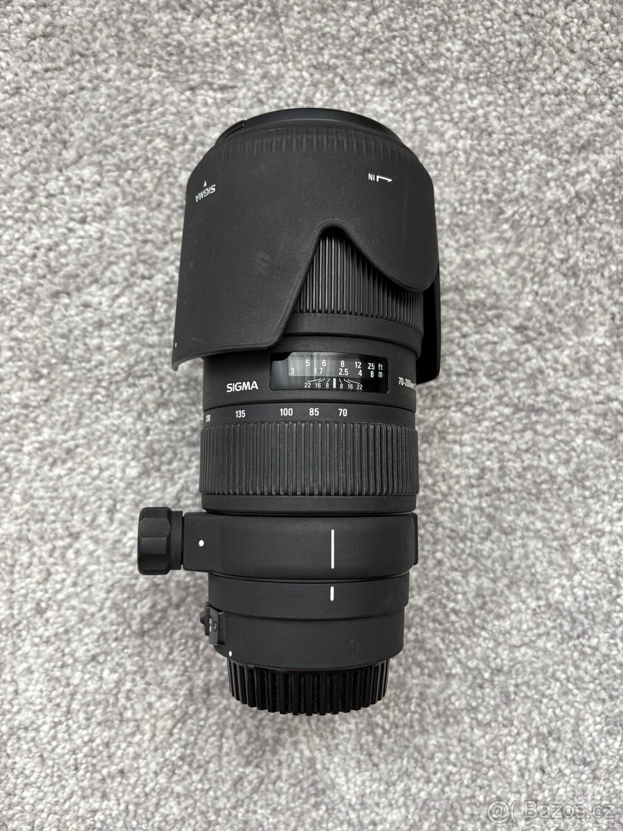 Sigma 70-200 mm f/2,8 EX DG MACRO HSM pro Canon