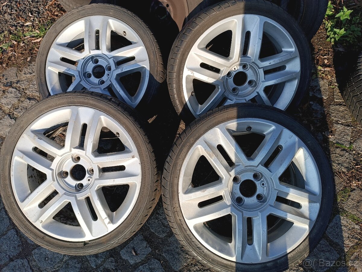 RENAULT -6,5Jx17, rozteč 4x100x60- ORIGINÁLNÍ ALU KOLA