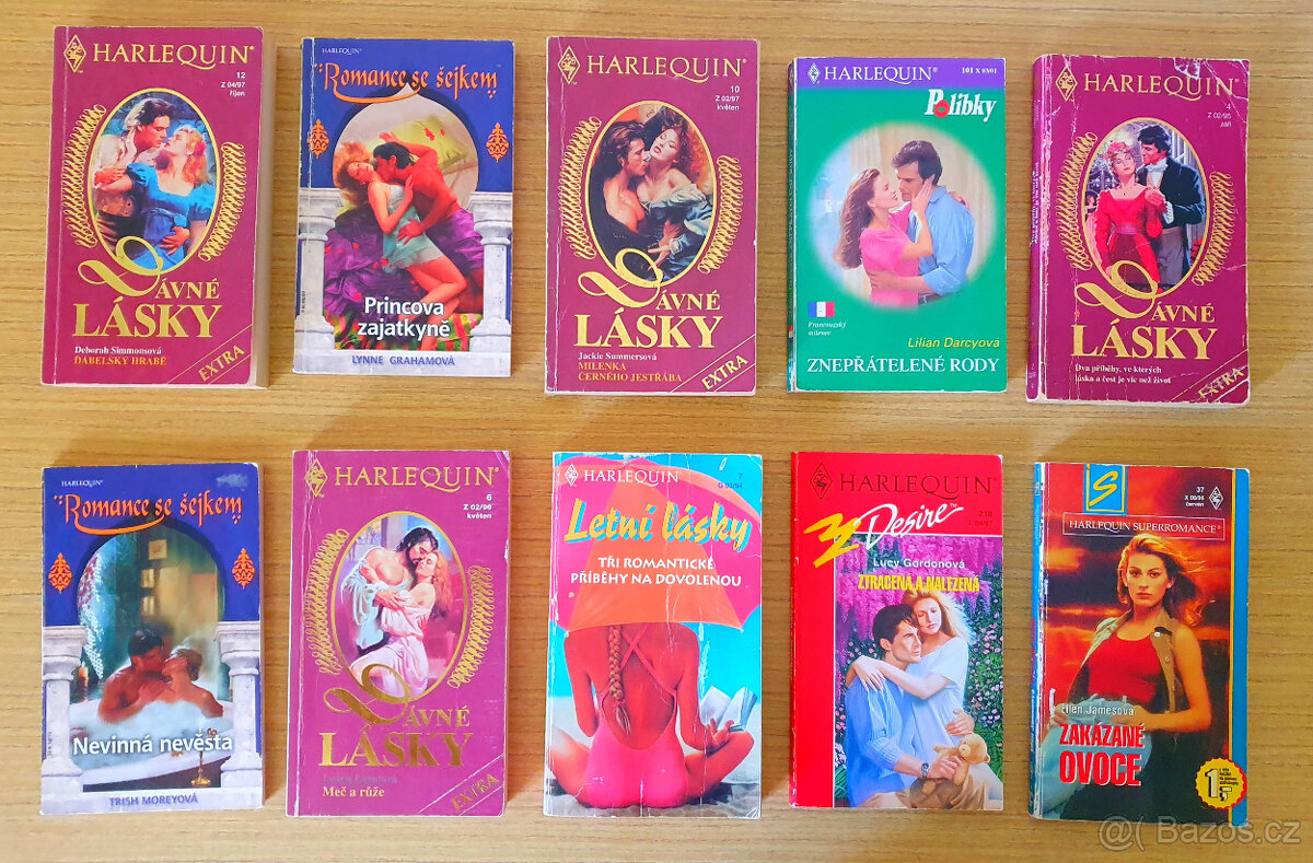 Knihy Harlequin za 0,20 EUR ::