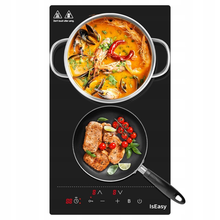 Indukční varná daska - dvouplotýnka 3400W