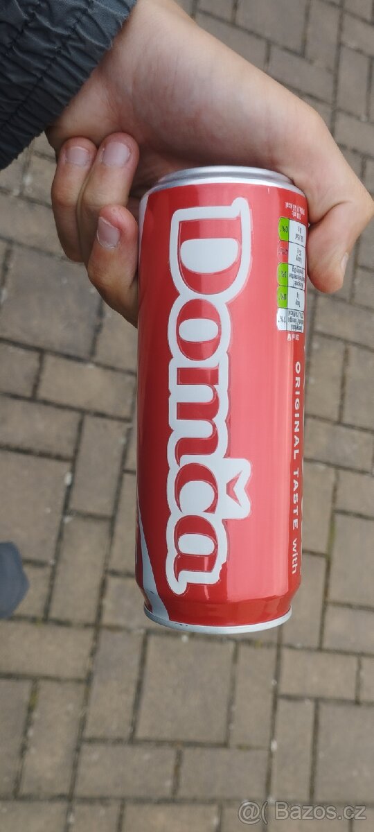 Prázdná plechovka Coca Cola + doprava