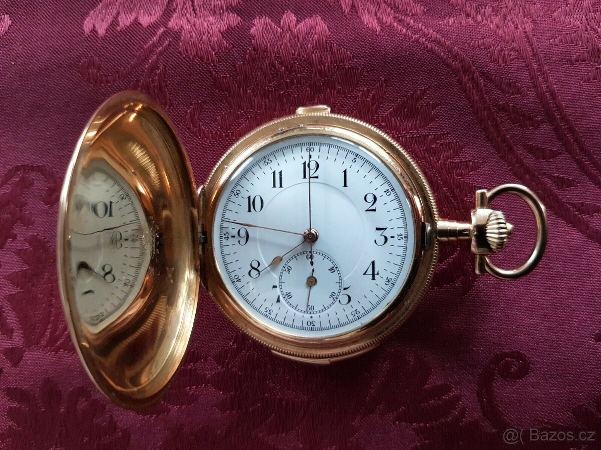 Velmi jemné kapesní hodinky Invicta Repetition, chronograf,