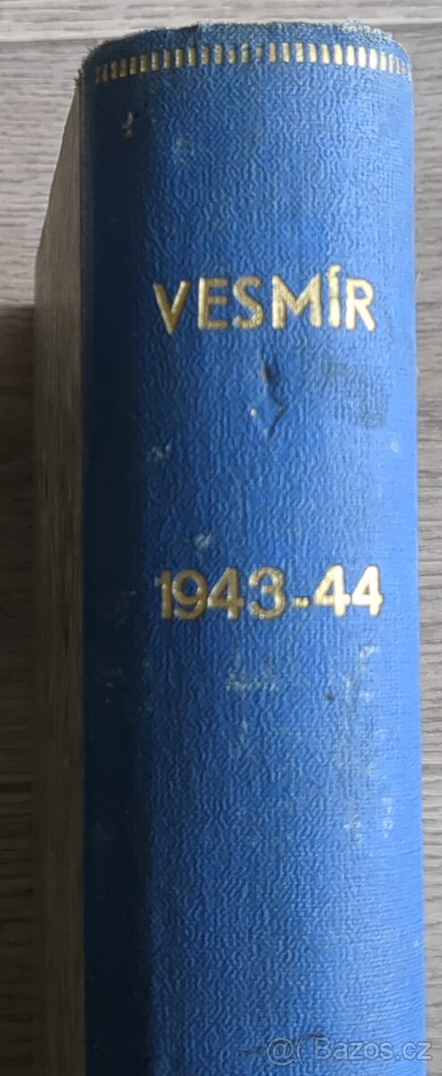 Časopis VESMÍR 1943-1944