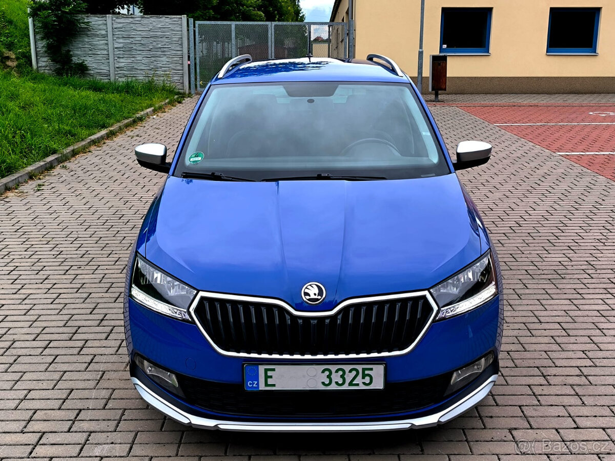 Škoda Fabia III combi, 2020 facelift, 1.0TSi 81kw, SCOUTLINE
