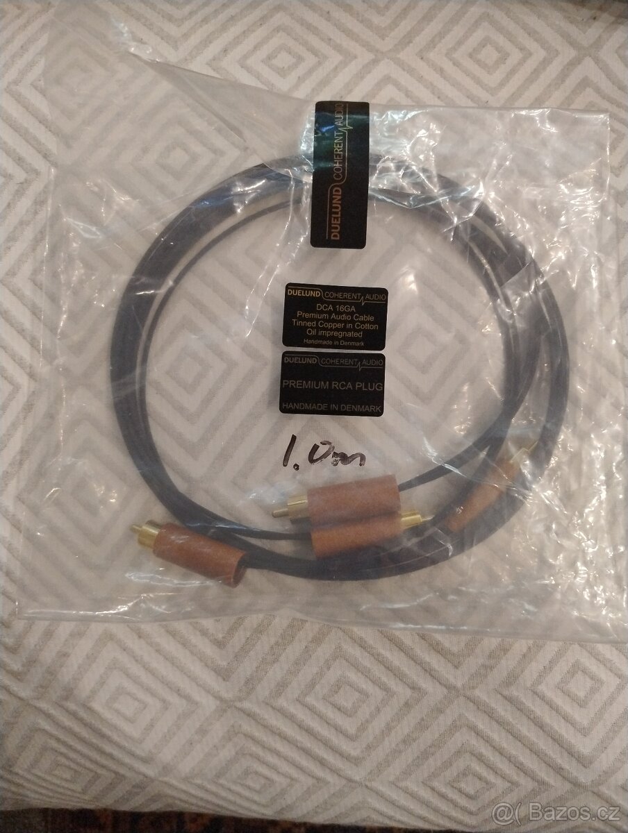 DUELUND COHERENT AUDIO DCA16GA signálový kabel