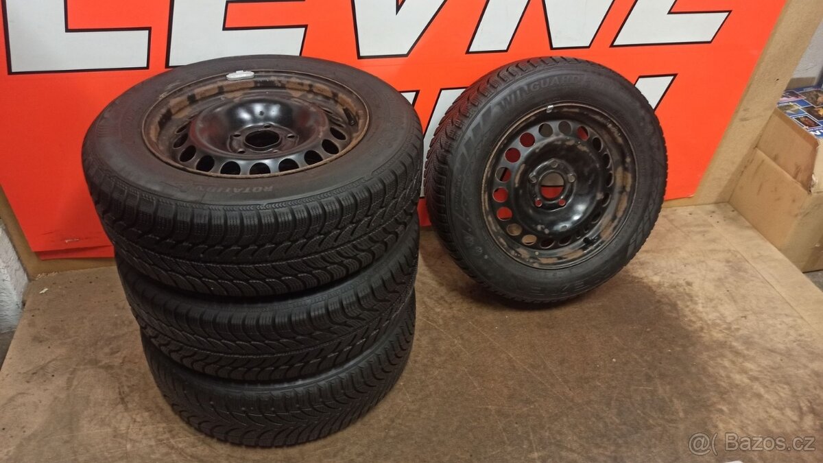Astra, Meriva, Zafira 5x110 zimní pneu 195/65 R15