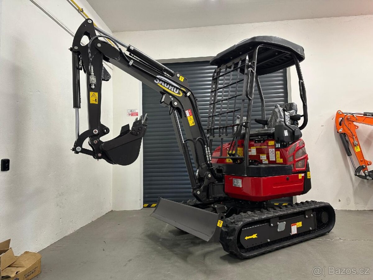 Bagr 1,8 tuny motor Yanmar 19Hp