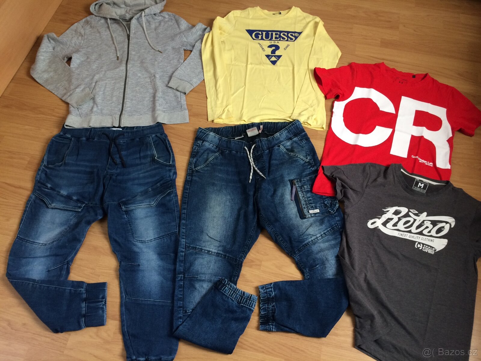 Prodám oblečení vel.L,zn.zara,guess,cropp