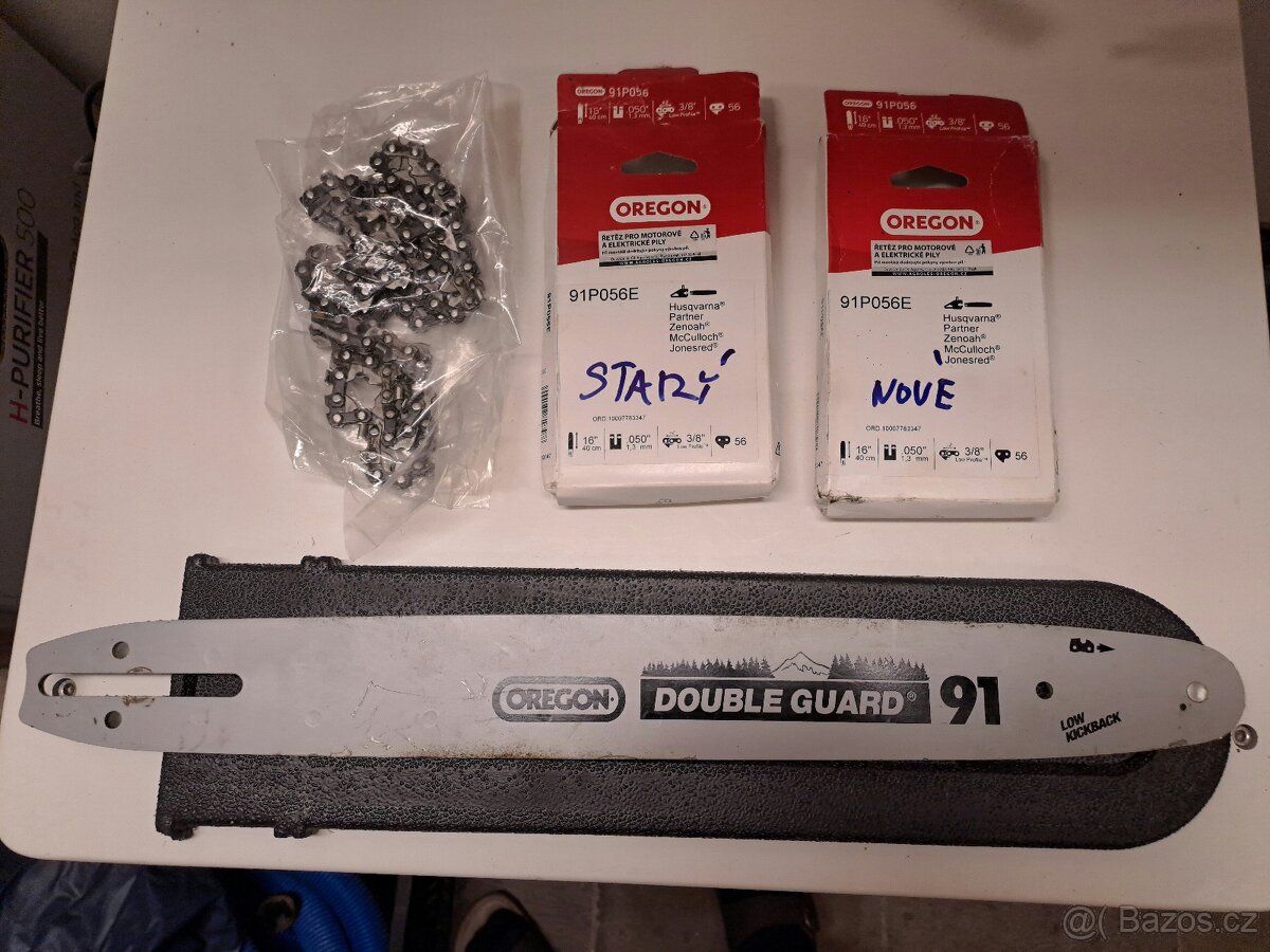Náhradní díly pro řetězovou pilu 16" 40cm