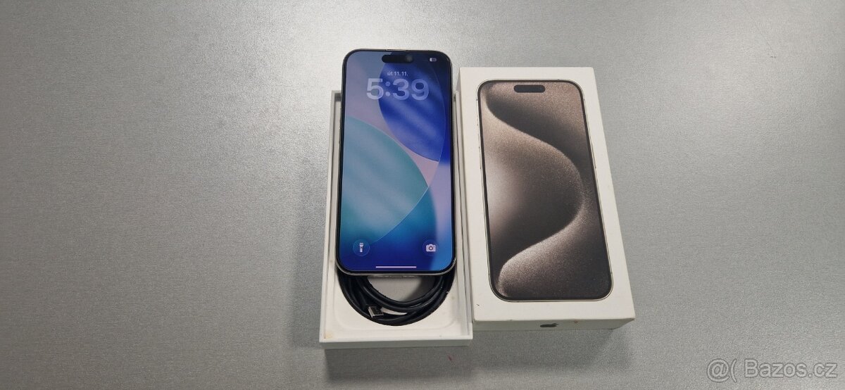 Apple iphone 15pro 128GB Natural Titanium