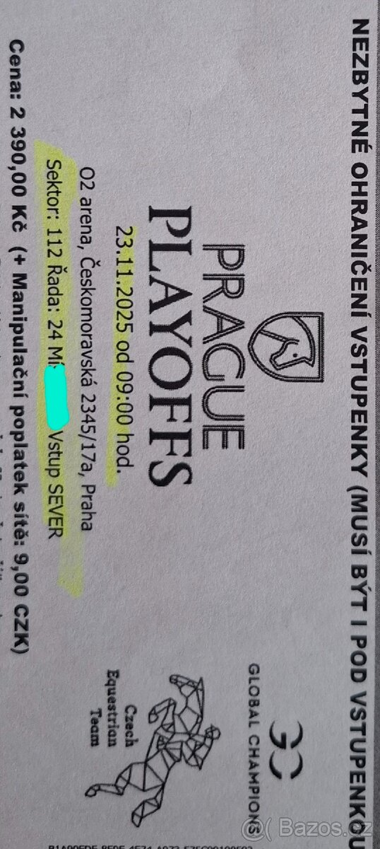 PRAGUE PLAYOFFS 23.11.2025