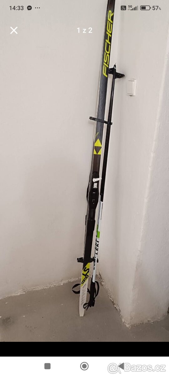 Běžky jako nové jednu sezonu používané.