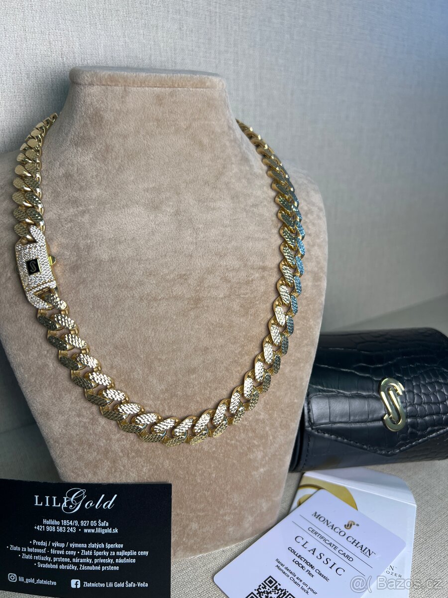 Zlatý řetízek 585/1000 42.66g Nová puncovaná