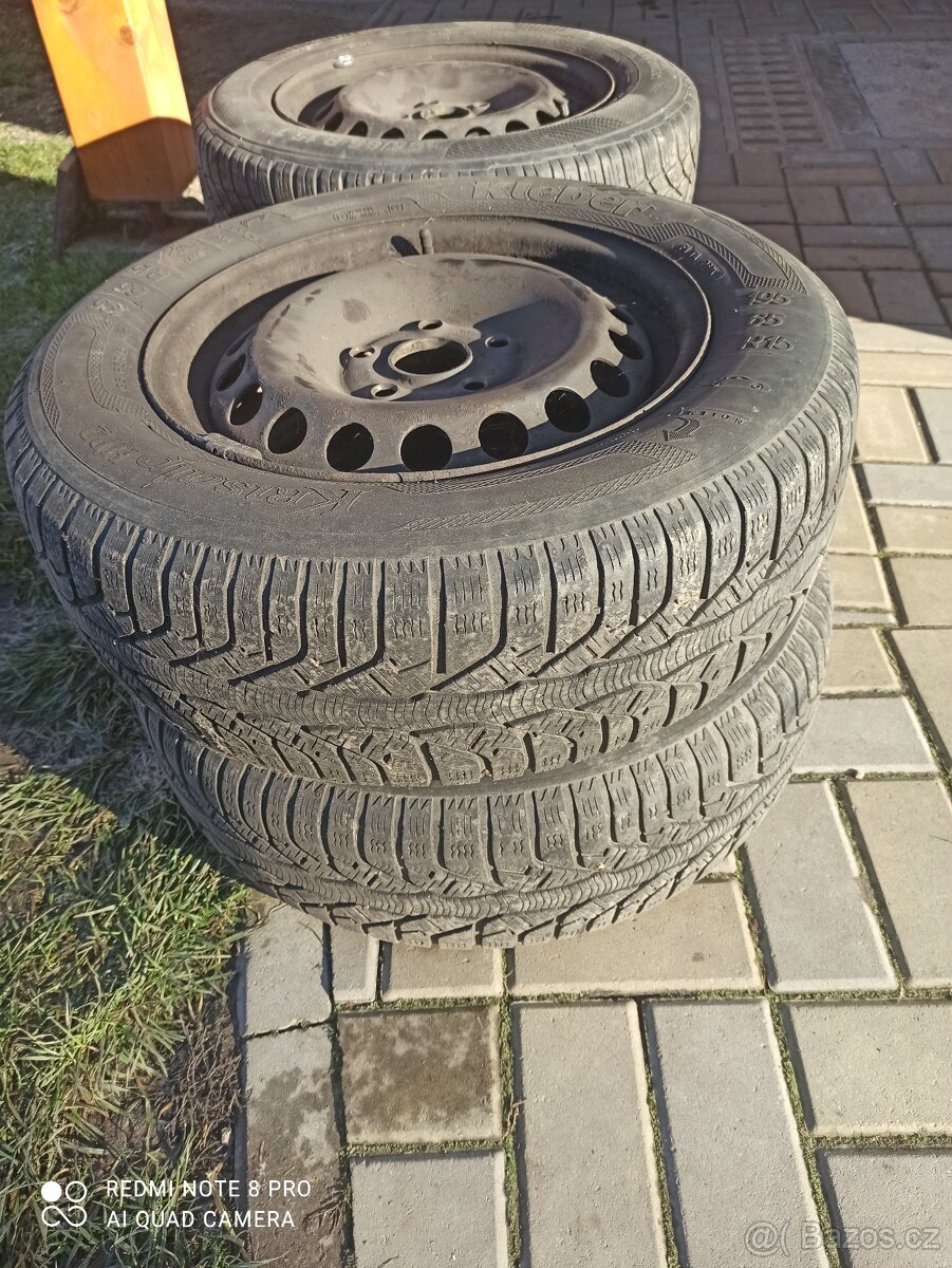 Pneu+disky 195x65x15