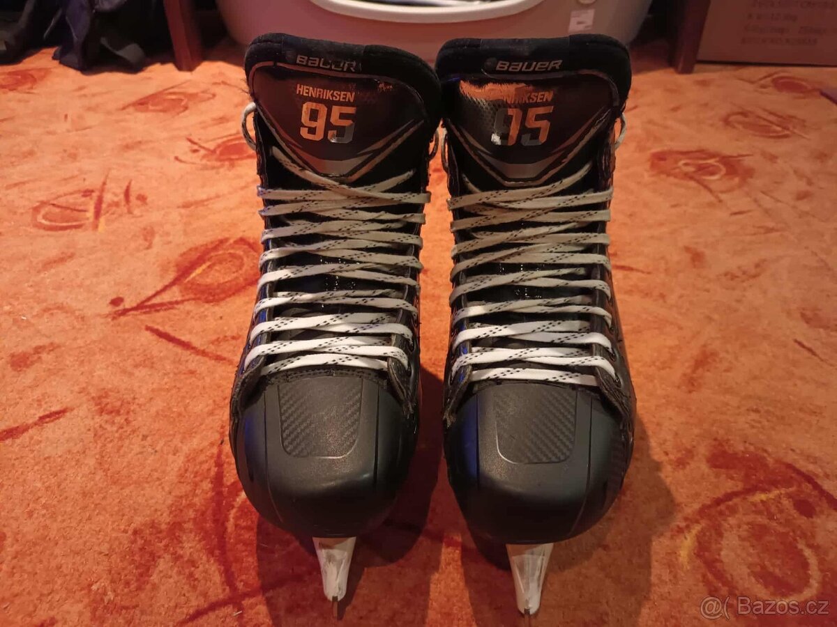 Brankářské brusle Bauer PRO,custom,vel.10,šířka FIT2 až FIT3