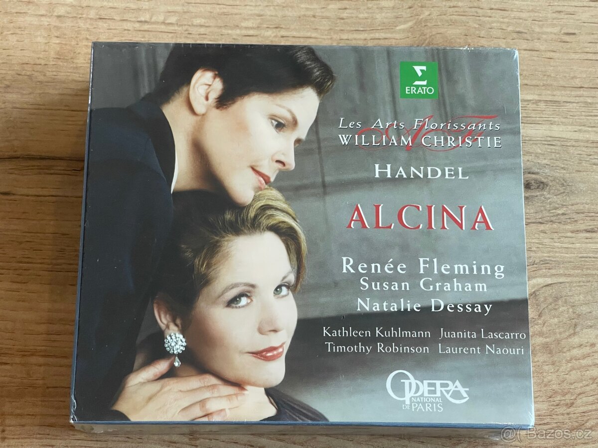 CD – Handel Alcina – nové, zabalené