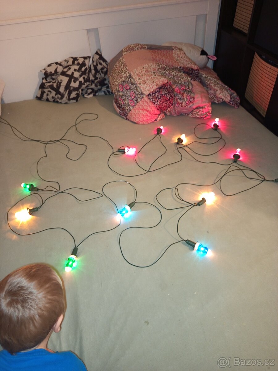 Vánoční osvětlení na stromeček