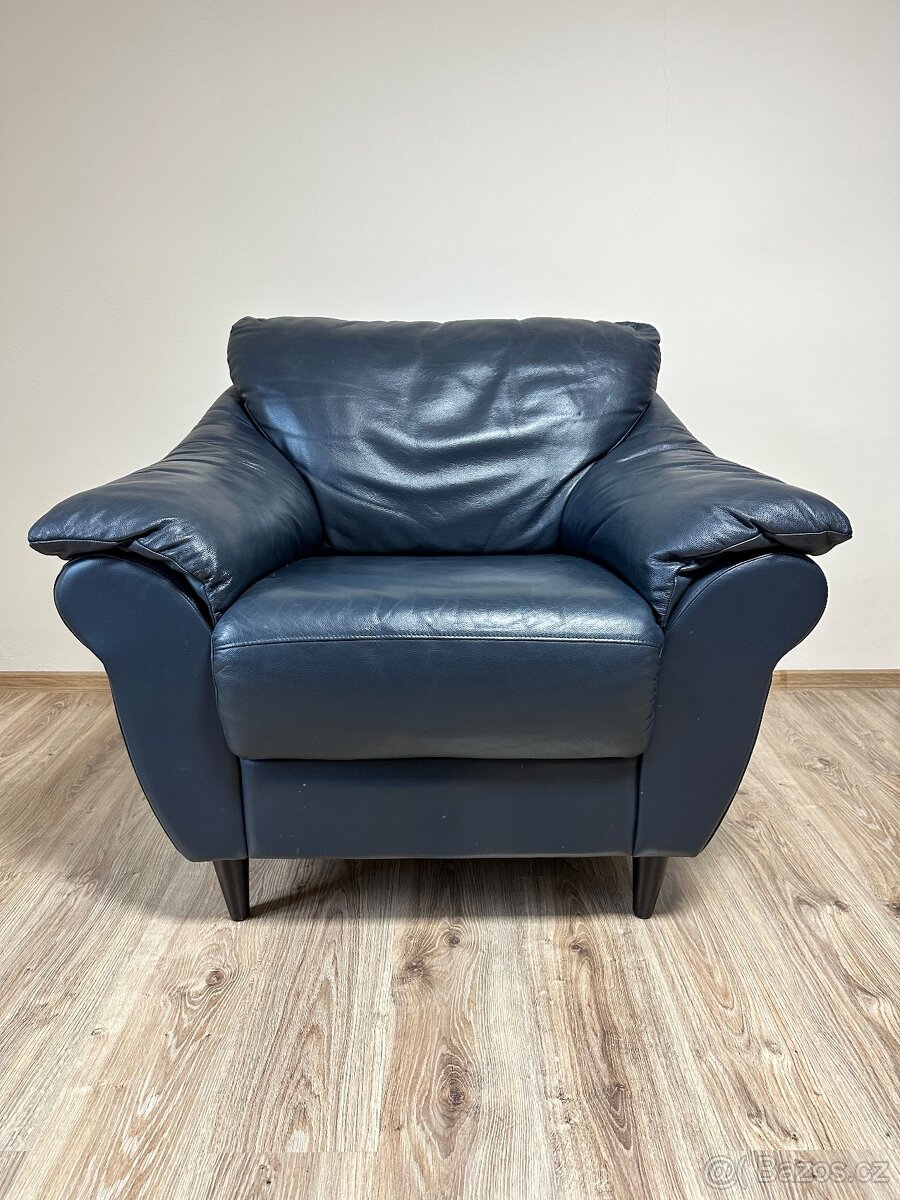 PRODÁM LUXUSNÍ KOŽENOU SEDAČKU 2+2+1