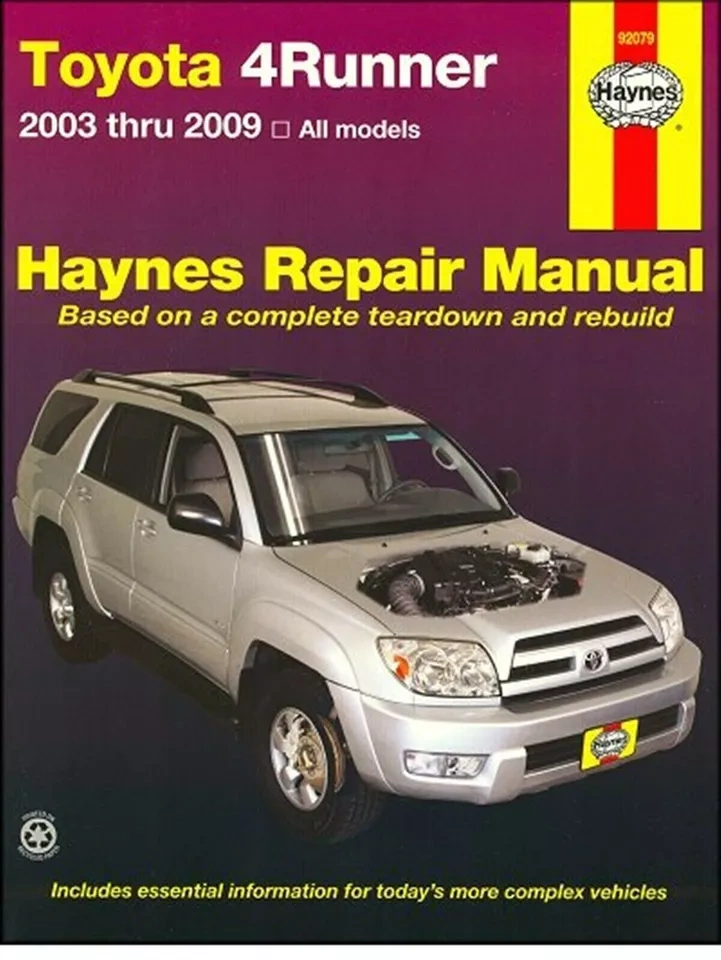 Toyota 4Runner 2003-2009 - servisní manuál