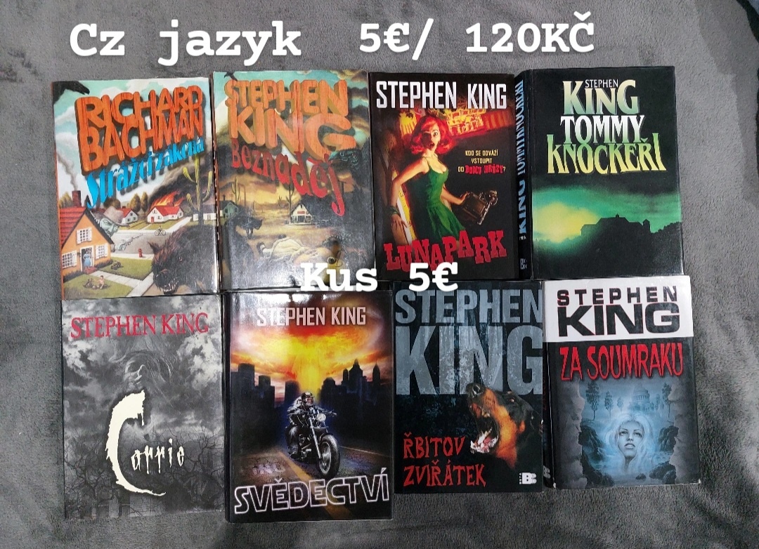 Stephen King CZ jazyk