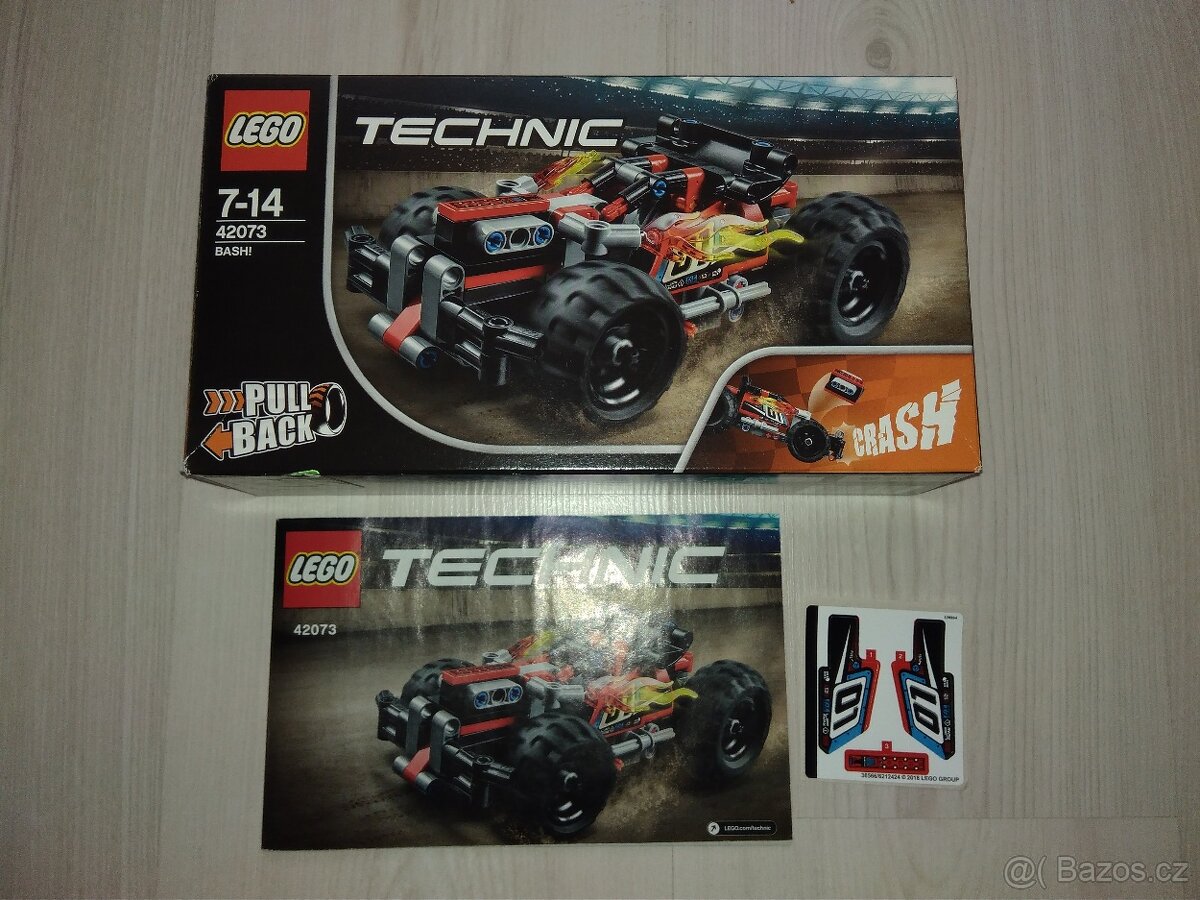Lego technic 42073 Červená bugina