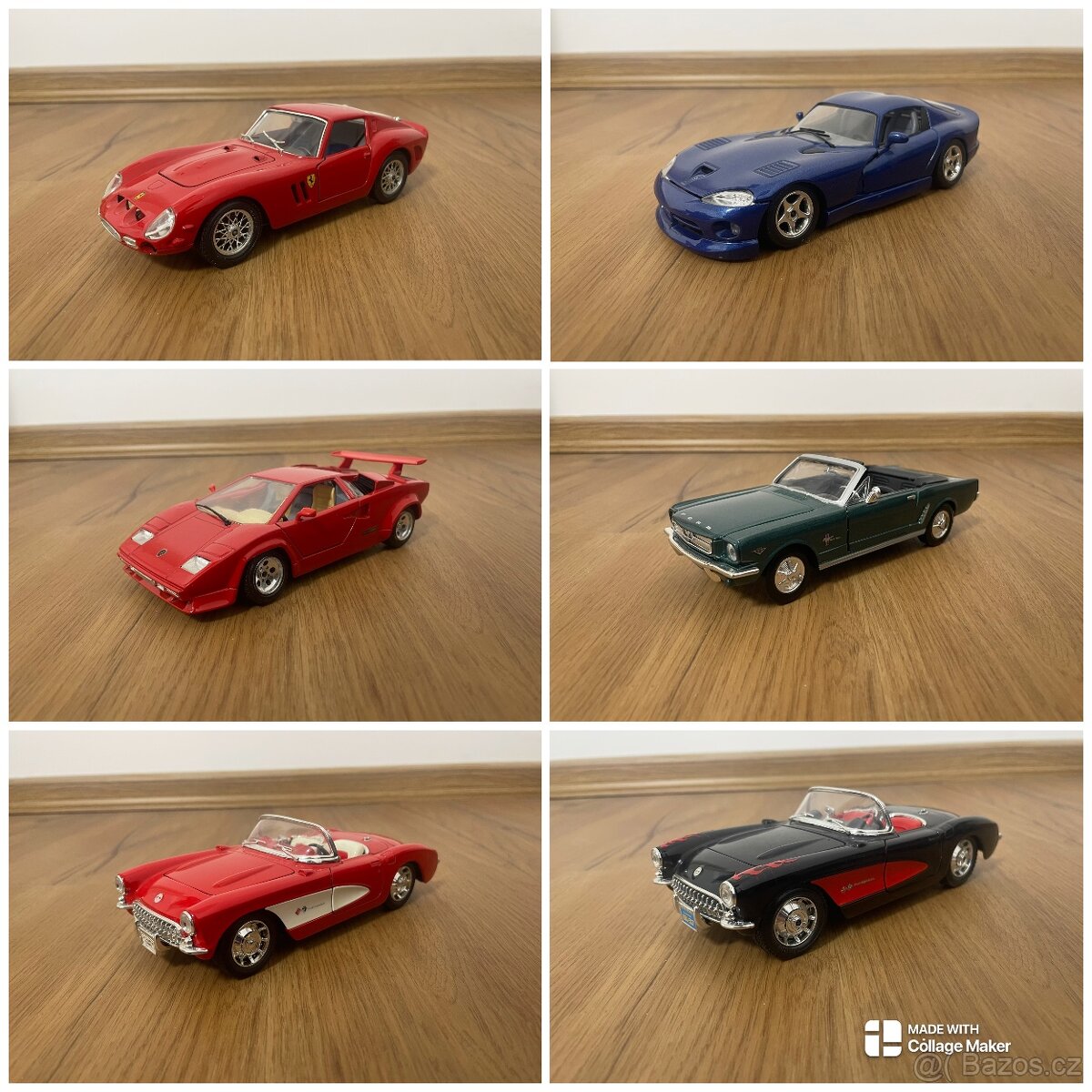 Modely aut - 1:24