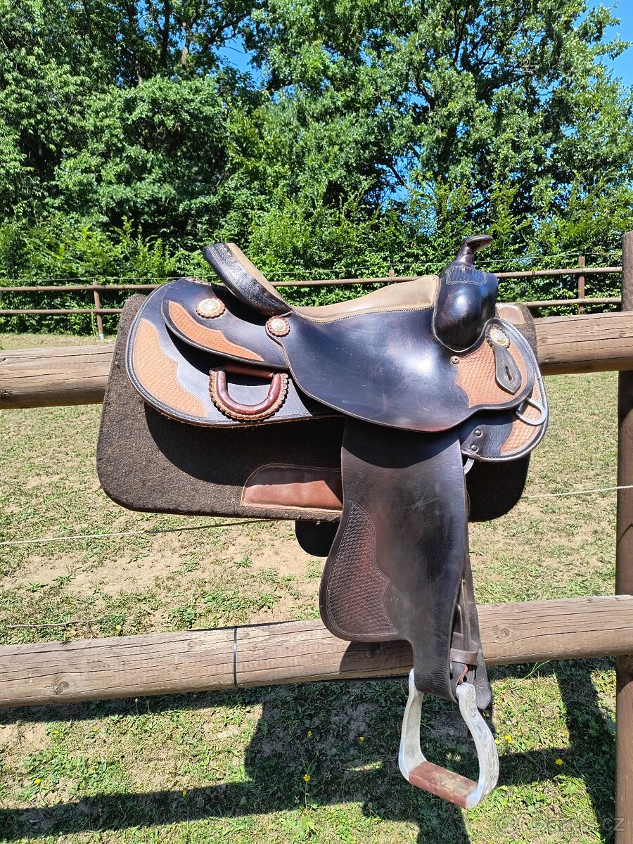 Westernové sedlo - USA