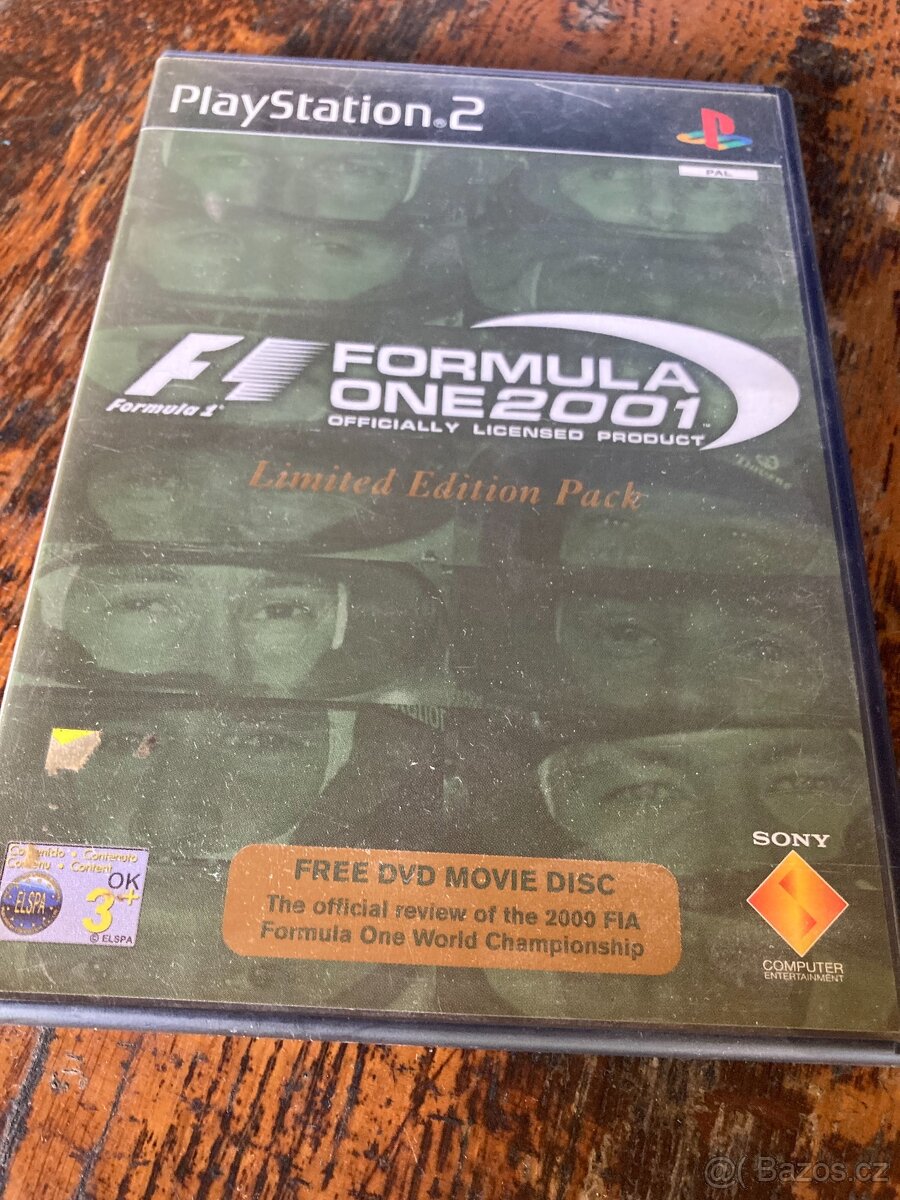 PS2 Formula one 2001 - hra na Playstation 2