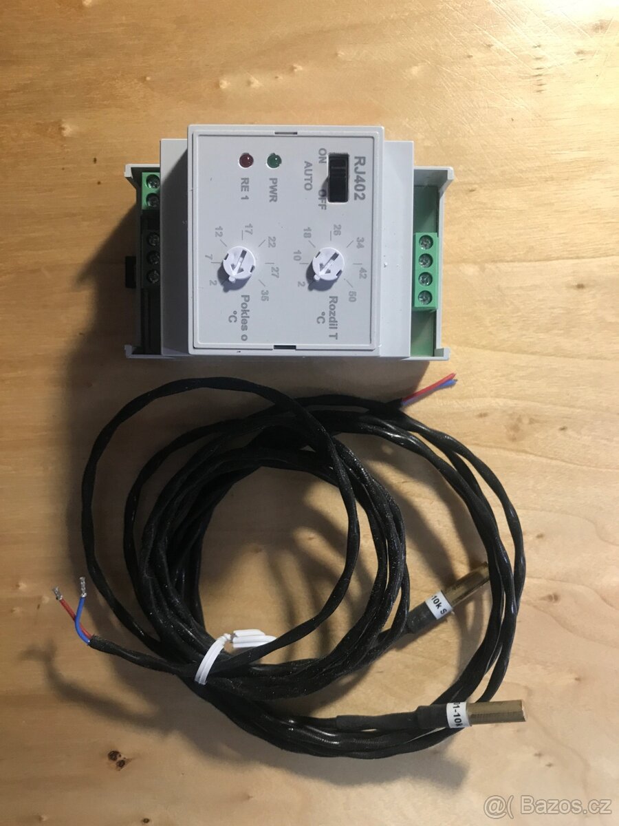 Rozdílový teplotní spínač RJ402