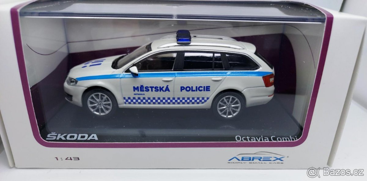 Abrex Škoda Octavia III Combi Městská Policie Ostrava 1:43