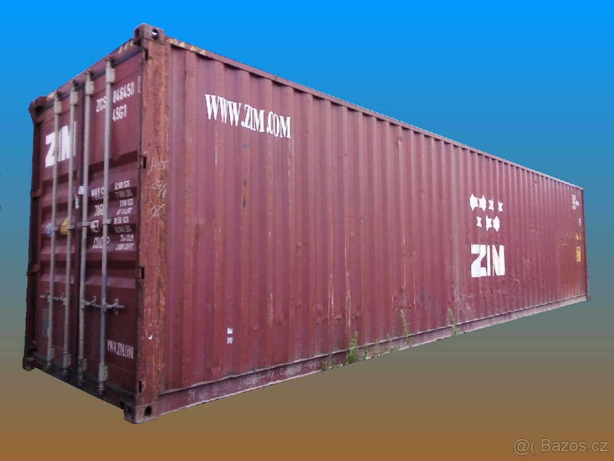 • Lodní kontejner(y) 20'/40'/45' s dopravou na místo určení